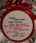 (image for) Merry Christmas from Heaven Ornament